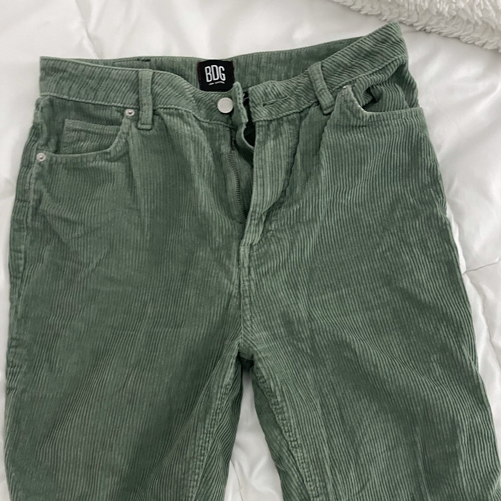 BDG Green Corduroy Pants